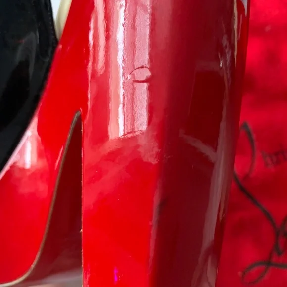 Christian Louboutin slingback heel - Picture 9 of 13